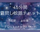 当日返信✨質問し放題✨タロットで占います タロット×オラクルカード✨スピーディーに返信します イメージ1