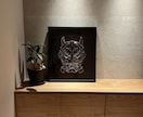 看板制作。質感を活かしたウォールサインを作ります 和の雰囲気にマッチするエンボス看板・店舗サインを制作します。 イメージ8