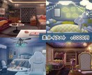 Vtuber様,配信用背景イラスト描きます あなたのキャラクターにぴったりの素敵なお部屋を提供します！ イメージ2
