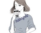 シンプル・クールな似顔絵イラスト描きます シンプルでクールな似顔絵イラスト イメージ3