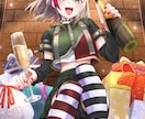 個人向：キャラクターデザイン・一枚絵・制作承ります ゲーム・Ｖ活・ノベル・広告他お好きな用途でお使いいただけます イメージ2