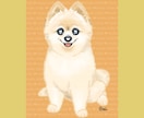 お鼻ハート♥もふもふ【ペット】似顔絵描きます ♡おめめと♡お鼻で、ウチの子をとびきり可愛いイラストに❤︎ イメージ8