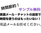 なるはやで！英語でメールを返信します 時間節約！信頼感のある英語で返信します！ イメージ1