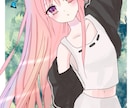 可愛い女の子を描きます 絵柄が好みの方よろしくお願いします イメージ1