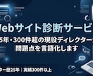 Webサイト診断｜現役ディレクターが改善提案します 25年・300件超の経験で、問題点を言語化します イメージ1