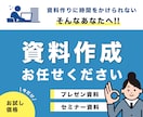 忙しいあなたに代わってスライド資料をサポートします 資料作成のストレスから解放！伝わるデザインでサポート イメージ1