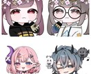 1つ1つ丁寧に可愛いイラストを作成します 商用利用・グッズ可◎かわいいSDキャラお描きします！ イメージ2