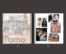 しまうまBOOK用★アルバム画像作成します 画像といれるテキストを送るだけでOK！モニター価格です。 イメージ6