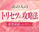 お相手の恋愛取扱書と攻略法を伝えます 相手の恋愛傾向と響く言葉、警戒される行動と告白前の整え方 イメージ1