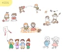抜け感でおしゃれに！ゆるかわ線画イラスト描きます 女性やお子様向けサービスにぴったり◎シンプルでやさしい絵柄 イメージ5