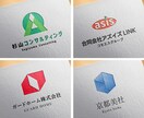 フラットでミニマルな会社ロゴを作成します 初めてロゴ作成される方も、親切・丁寧に対応致します イメージ1