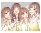 あたたかく可愛いイラスト描きます 似顔絵も得意です。そっくりかつ可愛く描きます。 イメージ4