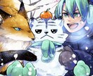 お好みの人物イラスト作成します 動画MV、SNSヘッダー用等に使えるイラストご提供致します！ イメージ3