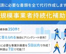 小規模補助金の事業計画書を2日以内に納品します 最短2日で納品可能/独自開発簡単に答えられるヒアリングシート イメージ1