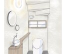 トイレの素敵な内装デザインをご提案します トイレの内装に悩まれている方、リノベデザイナーにご相談下さい イメージ3