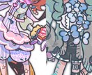 TRPG/ゲーム▶︎物語性のあるデザインします 世界観に合わせた色彩・衣装デザイン イメージ4