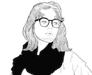 おしゃれなモノトーンイラスト作成します SNSや待ち受けに！超おしゃれなモノトーンイラスト★ イメージ3