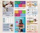 集客できるチラシ作ります 売れる導線設計 × プロデザイン イメージ4