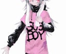あなた専用のオリジナルイラストを描きます ダークでかわいいキャラクターイラストでSNS映えしませんか？ イメージ3