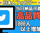 Twitterの日本人フォロワーを増やします Twitter SNSの集客 宣伝 拡散 全て保証します。 イメージ1