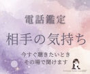 あの人の気持ち│電話でお伝えします 気になる人、片思い、恋人未満、交際相手の隠された本心がわかる イメージ1