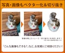 画像や手書、イラストなどAIデータ作成します 最短！即レス！丁寧にトレースします！ イメージ5
