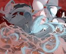 サムネイルや1枚イラスト、立ち絵等お描きします 描き込み、塗りにこだわったイラスト描きます イメージ4