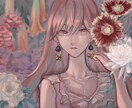 華やかで可愛いイラスト制作いたします アイコンやサムネ・挿絵にどうぞ！真心込めて制作します イメージ3