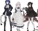 立ち絵制作いたします TRPG/配信用/グッズ等に！ イメージ2