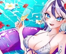 1枚絵制作致します VTuber様、活動者様向け1枚絵イラストの制作を致します イメージ7