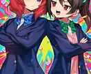 10000円から！絵描きます タッチの残る雰囲気のあるイラストをお届けします イメージ3