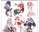 一枚絵・立ち絵描きます 男女問わず、アニメ塗りや厚塗り風も可能です！ イメージ2