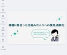ご要望にあったスライドを作ります 議題にあったデザインで作ります イメージ1