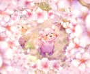 ボリューミーできらっと華やかな一枚絵お描きします あなたに刺され！美大卒イラストレーター渾身の1枚お届けします イメージ2