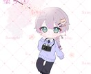 可愛いミニキャライラストを制作します 〖限定5枠〗商用利用含むイラストを追加料金なしで制作します イメージ3