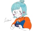 デフォルメ似顔絵、シンプルイラスト描きます Web用、SNS用アイコンなどにも！ イメージ1