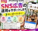 SNS広告の運用を丁寧にサポートします 初心者の方にも分かりやすく丁寧に対応します イメージ1