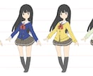 キャラクターの作成いたします 男女からクリーチャー・メカまで対応 イメージ10