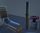 AI/Blenderでの3Dモデル制作します AI/Blenderでの3Dモデル・簡易アニメーション制作 イメージ5