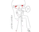 オシャレイラスト描きます シンプルで、少し悲しく、優しいお絵描き イメージ4