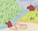 アートセラピーで自己治癒力upします 自分の作品(風景画)を描いて今の心と体を見つめてみませんか イメージ3