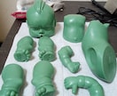 ソフビ、フィギュア原型作成します 一点物から量産品まで承ります。 イメージ3