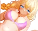 一枚絵、アイコン、キービジュアル等を描きます 商用利用可。SNSや配信サムネイル、グッズ制作等の使用に。 イメージ2