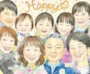 ほんわか優しい♡似顔絵描きます 家族やペットの似顔絵など、手描きで心温まる作品に仕上げます イメージ4