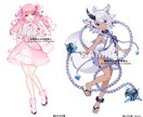 見るたびに心ときめく⭐︎可愛さ重視イラスト描きます 【商用利用 / 二次利用OK！】 イメージ5