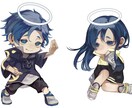 デフォルメイラストの可愛らしいアイコンを描きます ちょっとダークなものからポップでかわいいものまで！ イメージ4