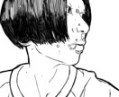 似顔絵。アイコンに使えると思います 主に模写です。キメキメの自撮りを少し味のある感じで描きます。 イメージ3