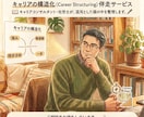 成長疲労者へ自分軸で生きてみたいあなたに共感します 就活生〜再雇用まで100人以上面談！出世やモヤモヤを構造化 イメージ1