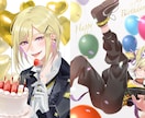 商用可！かっこいい/かわいい男性イラスト描きます アイコン/1枚絵/歌みたサムネ/記念イラスト/グッズ/表紙 イメージ8