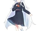 可愛い立ち絵描きます キービジュアルにも！？あなたの立ち絵作成します！ イメージ3